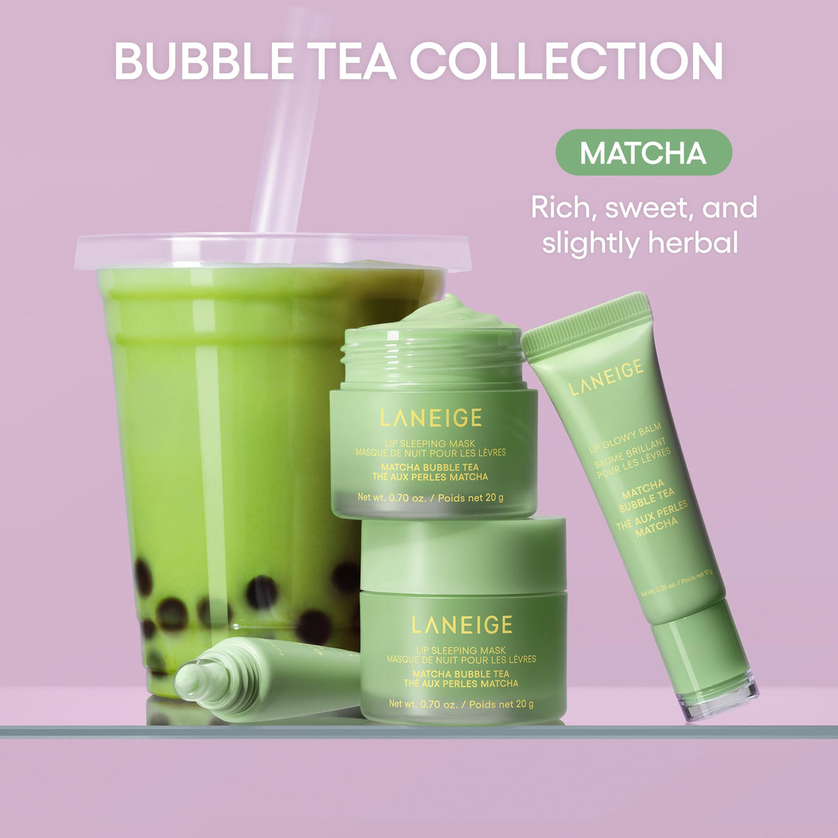 Thistle LANEIGE Lip Sleeping Mask, Hot Cocoa: Nourishing Overnight Lip Treatment with Vitamin C, Shea & Murumuru Butter for Hydrating Dry, Flaky Lips