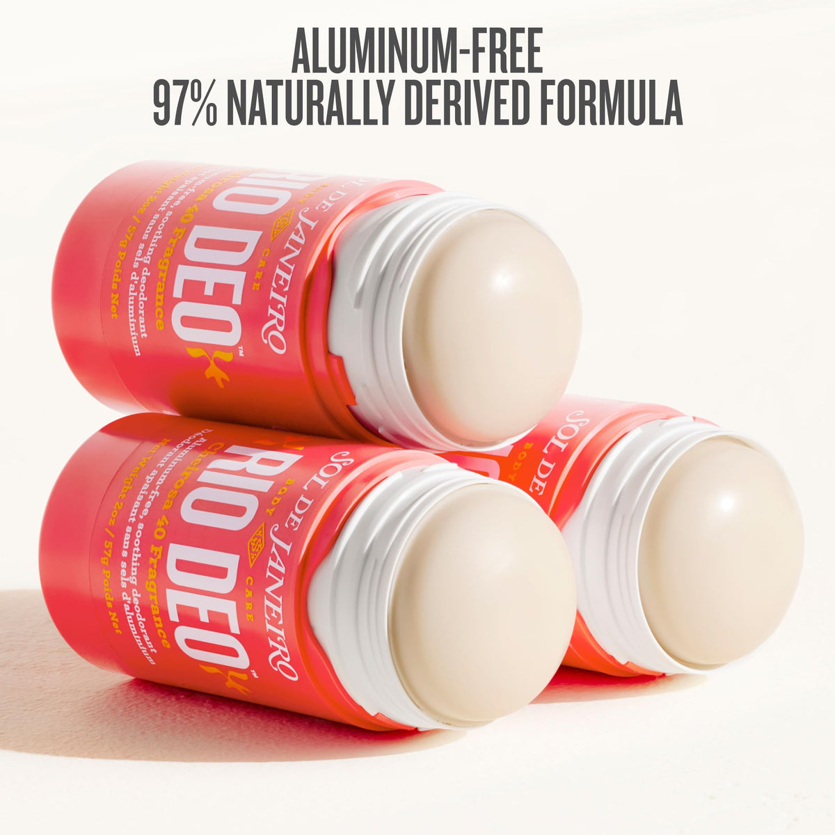 White Smoke Sol de Janeiro Rio Deo - Refillable Aluminum Free Deodorant