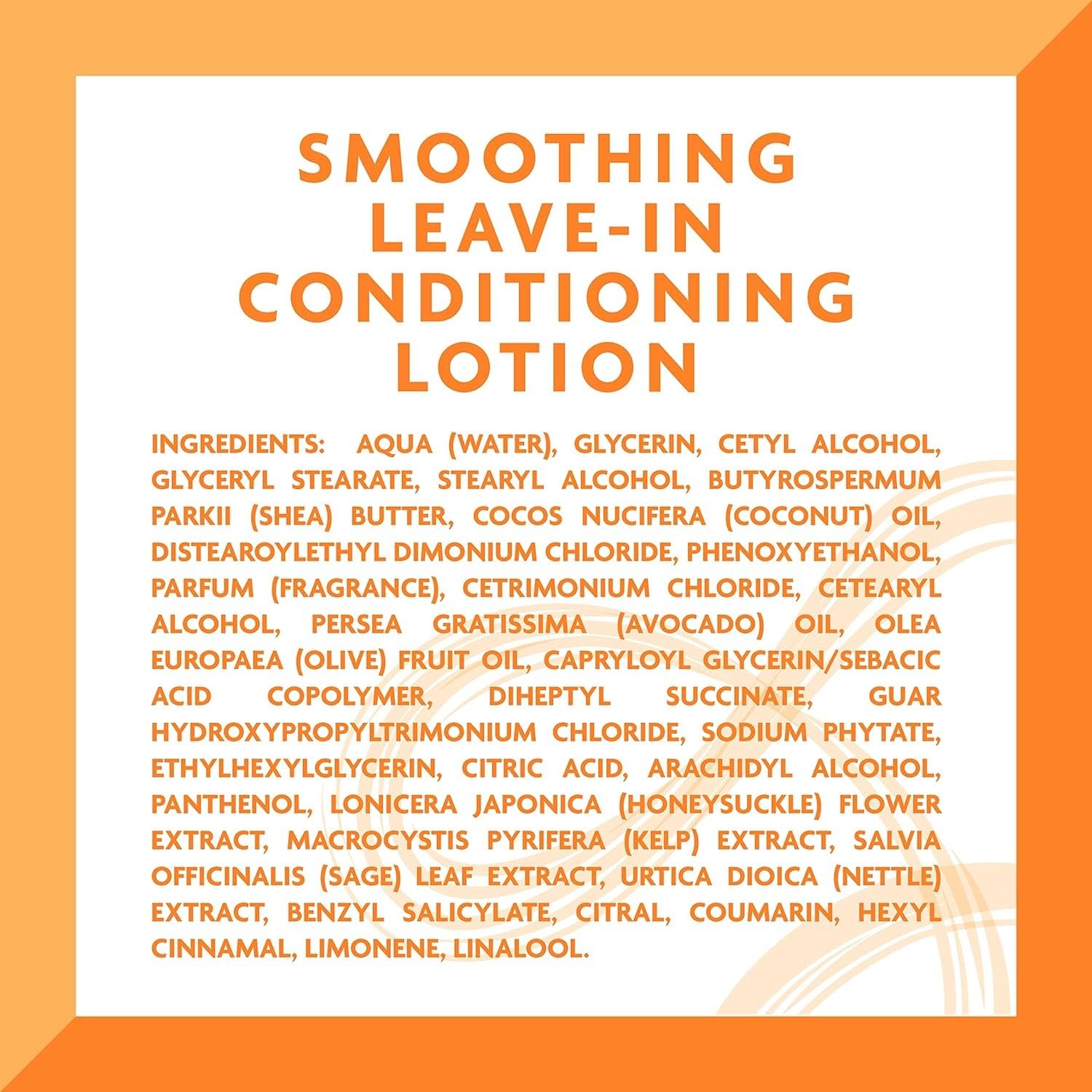 White Smoke Cantu Smoothing Leave-In Conditioning Lotion with Shea Butter, 10 Ounce
