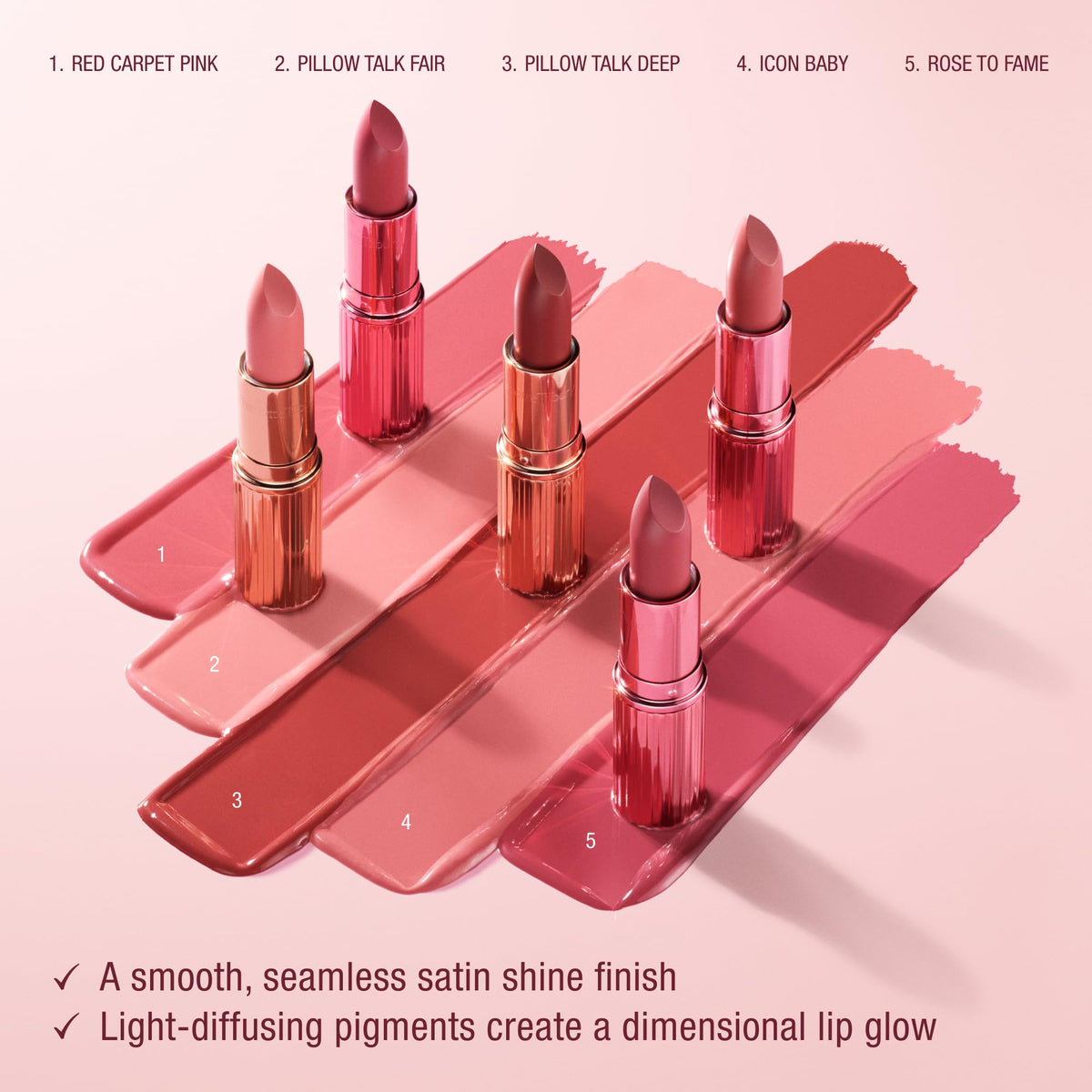 Misty Rose Charlotte Tilbury K.I.S.S.I.N.G Lipstick