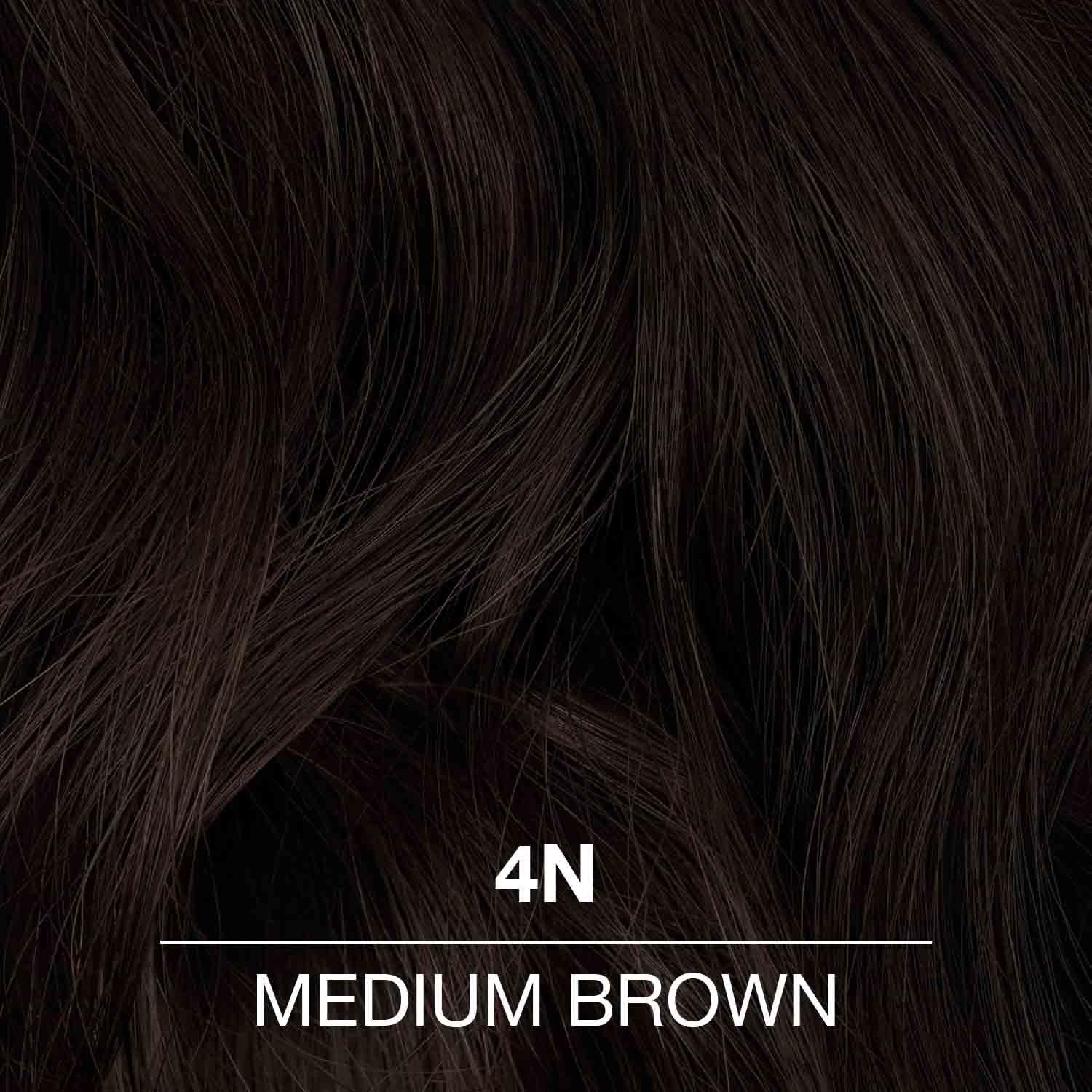 Black COLORCHARM Permanent Liquid Hair Color | 4N Medium Brown | Up to 100% Gray Coverage | 1.42 Fl Oz