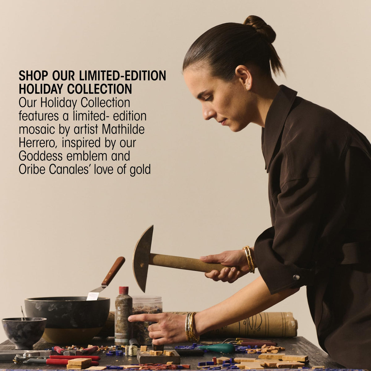 Gray Oribe Gold Lust Holiday Set - Gold Lust Shampoo, Conditioner & Hair Oil