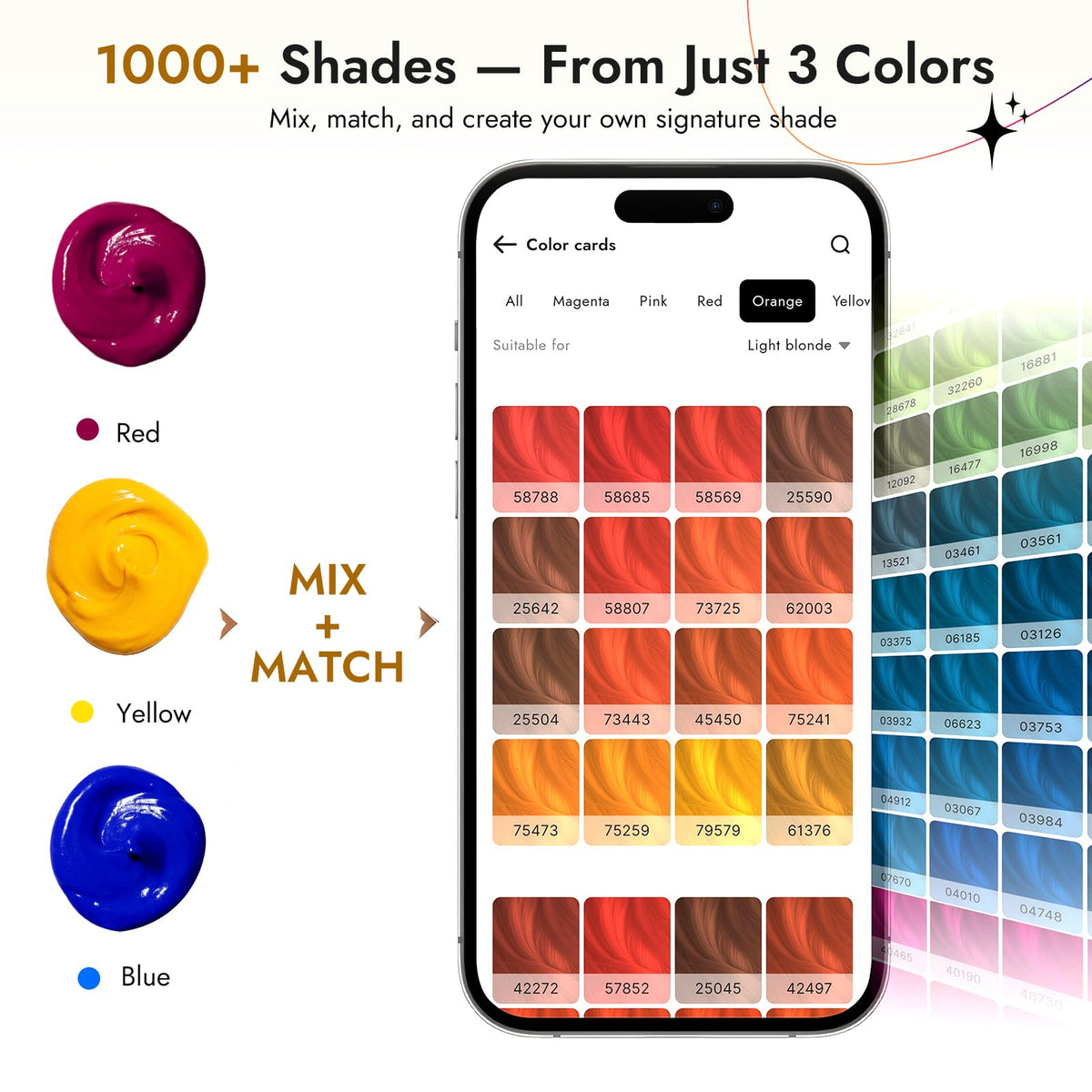White Smoke ZUVI COLORBOX Semi Permanent Hair Color & Hair Dye Device, App-Controlled
