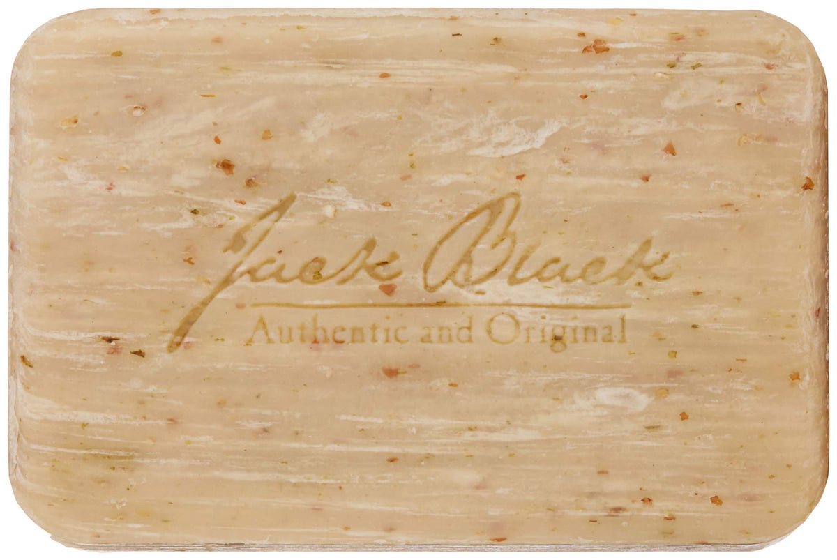 Tan Jack Black Turbo Body Bar Scrubbing Soap, Mens Bar Soap