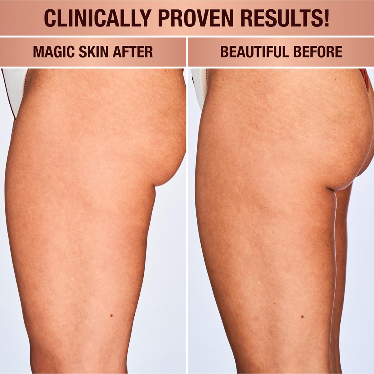 Light Salmon Charlotte Tilbury Magic Body Cream - Skin Tightening Cream for Body