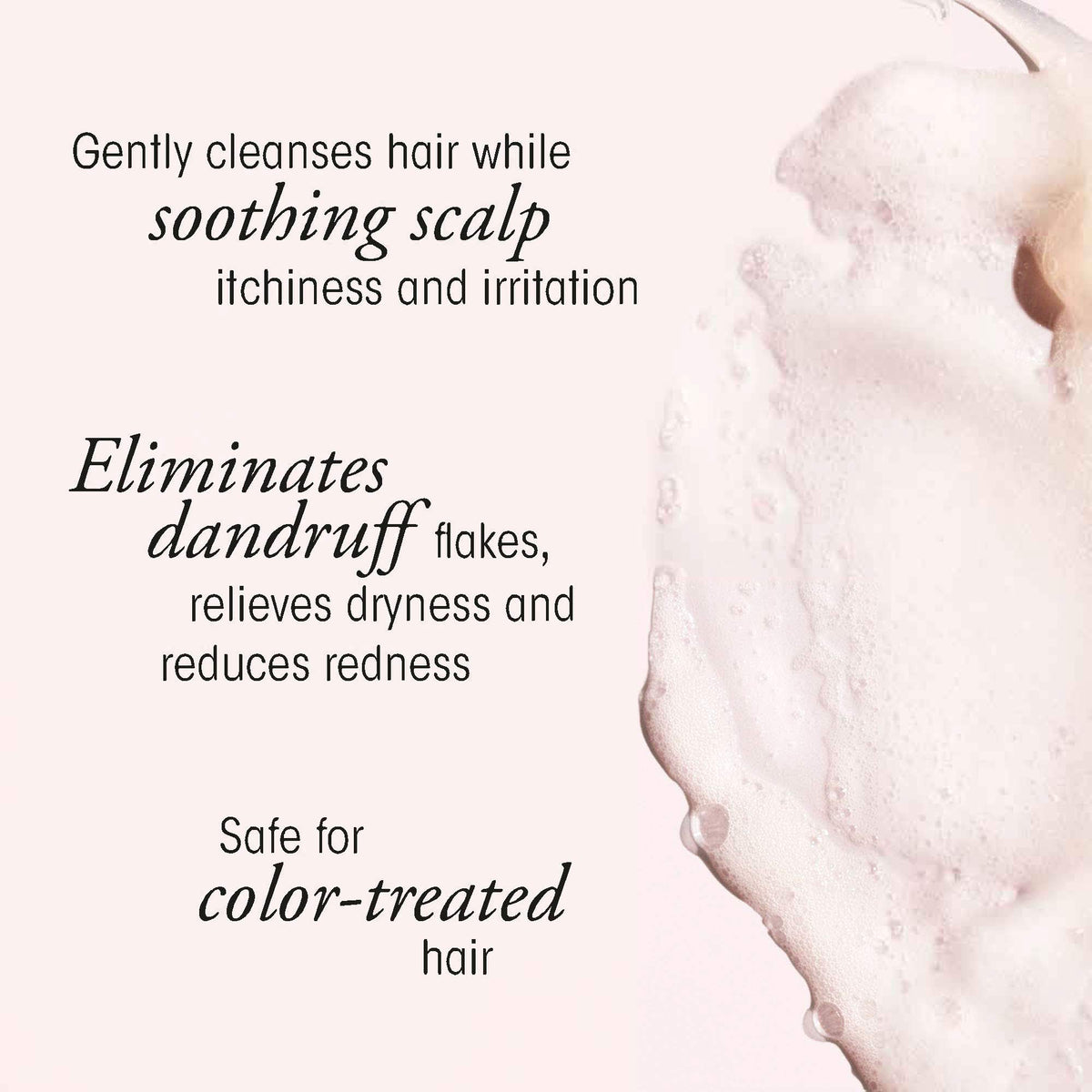 Misty Rose Oribe Serene Scalp Anti-Dandruff Shampoo - Helps Dry, Itchy Scalp - 33.8oz