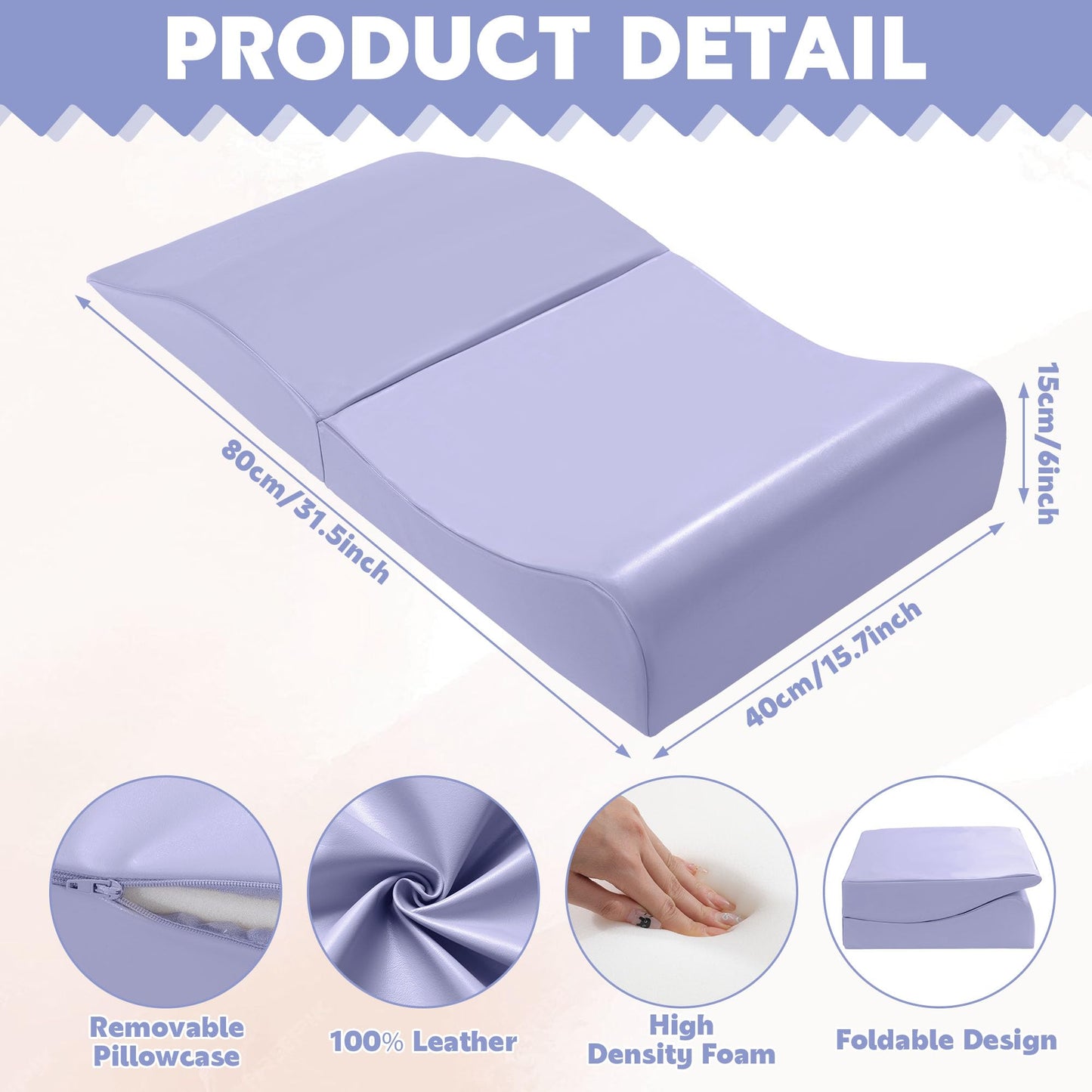 White Smoke BALAPET Hair Washing Station for Kids,Shampoo Foam Mat for Children Ergonomic Comfortable Support Hair Washing Mat on Sink Portable Foldable Shampoo Buddy Basin Essentials, Patent Pending (Purple)
