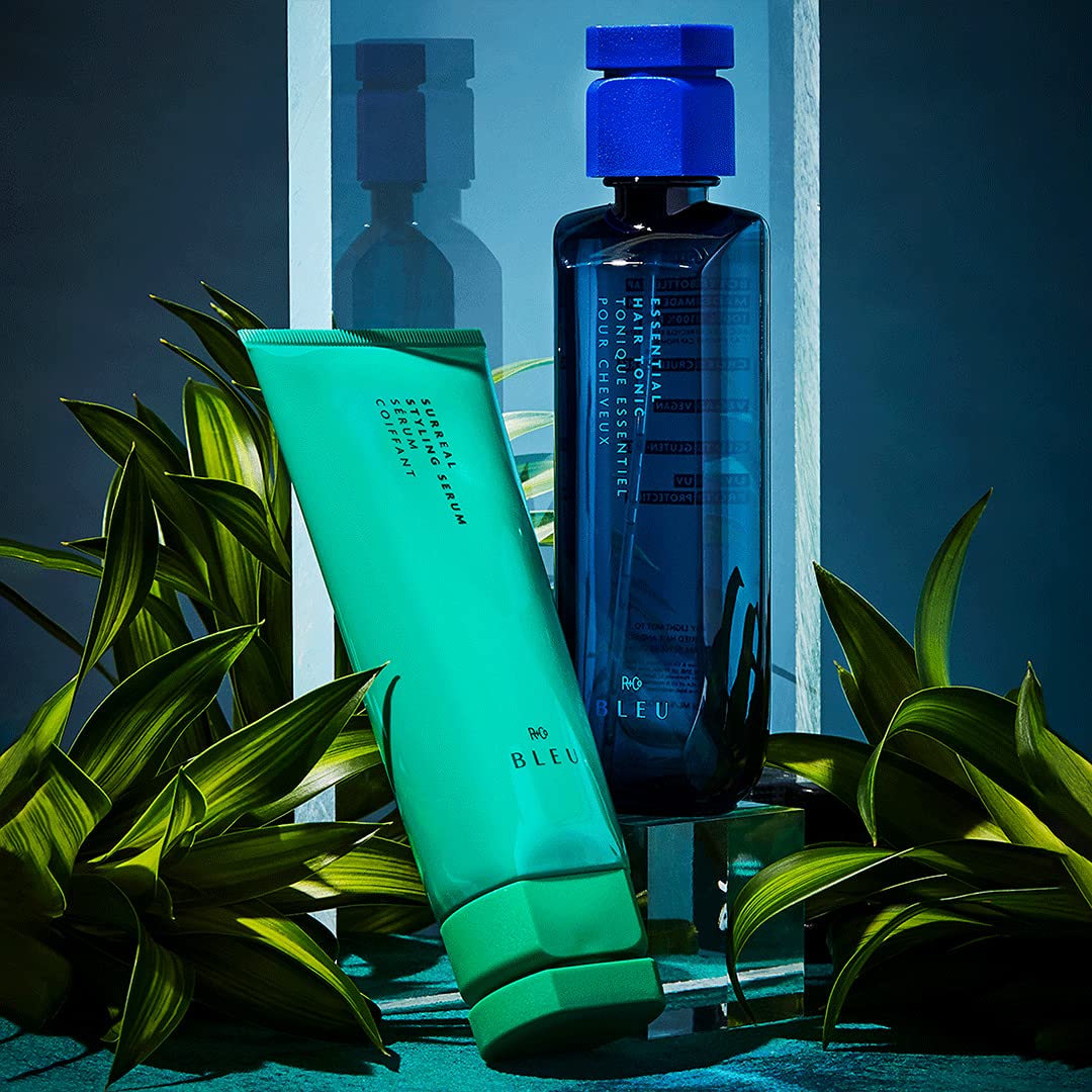 Black R+Co BLEU Essential Hair Tonic | Light Hold + Memory + Shine | Vegan, Sustainable + Cruelty-Free | 6.8 Oz