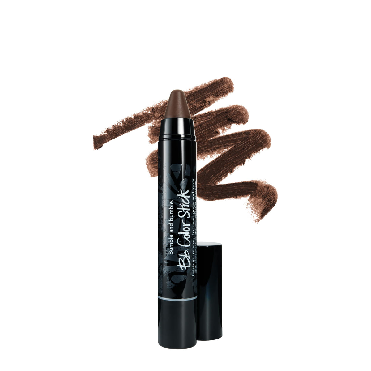 White Smoke Bumble and bumble. Color Stick | Gray Hair + Root Cover Up in Natural Shades | Portable, Mess-Free Twist Up Design | Black, 1 Count
