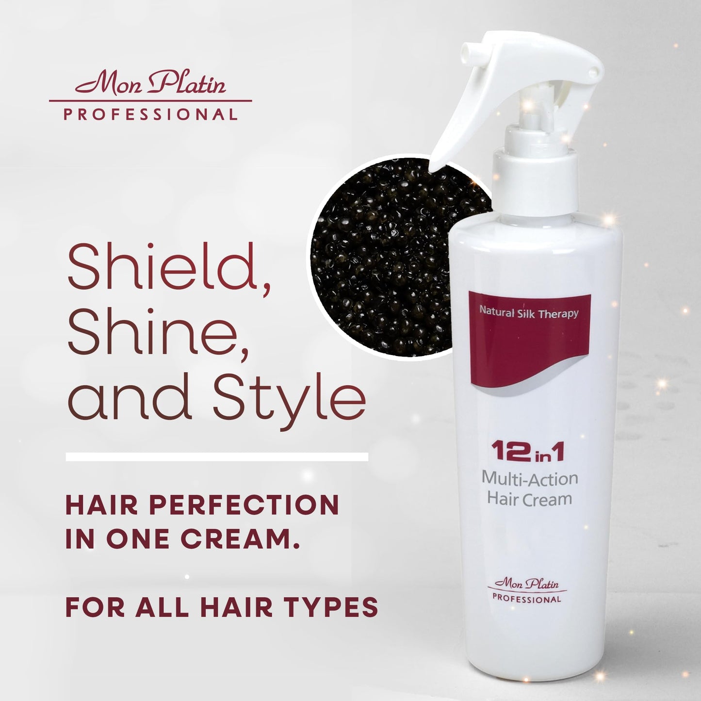 Lavender Mon Platin Hair Mask & Spray Bundle – Deep Conditioning & Heat Protection for Dry, Color-Treated Hair