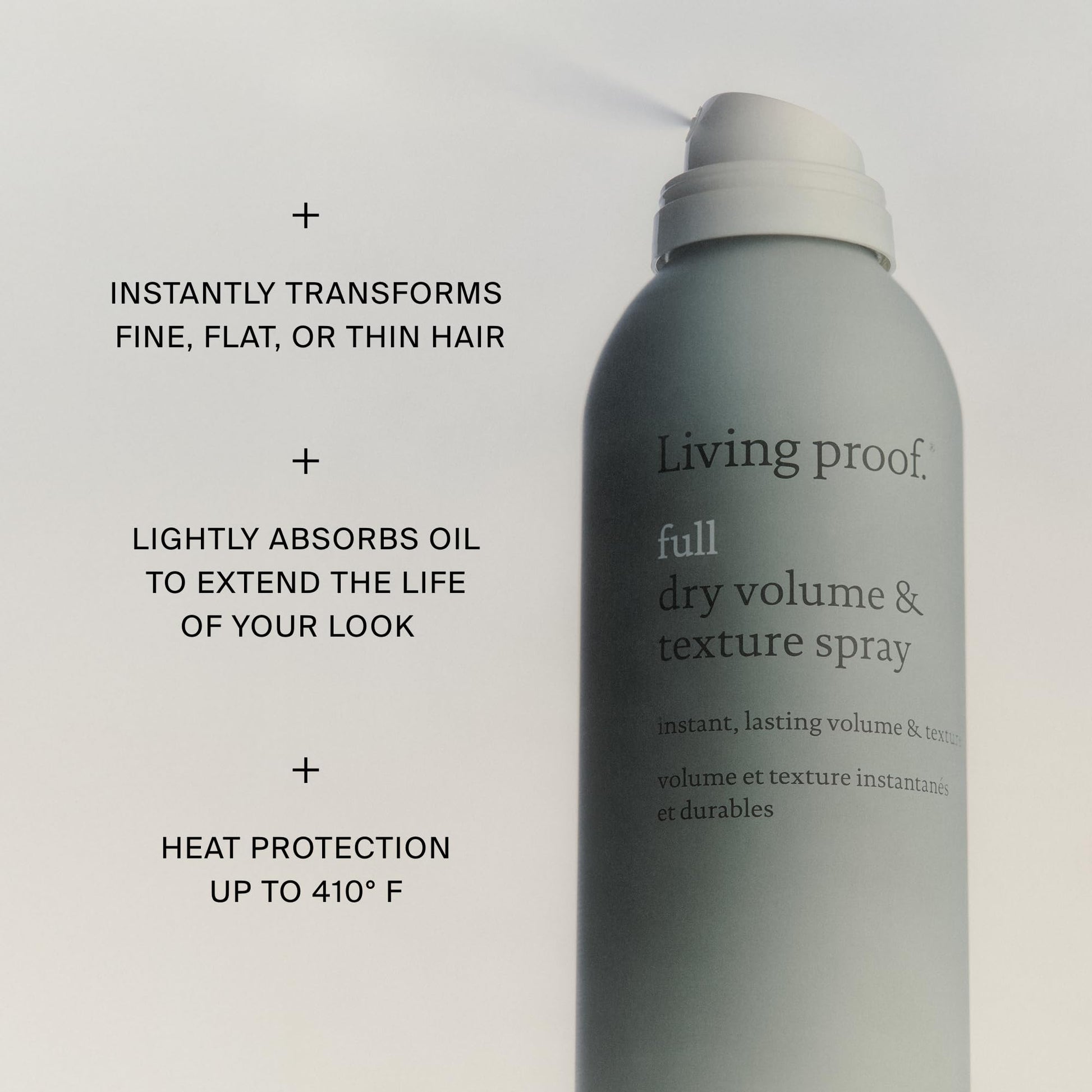 Light Gray Living Proof Travel Size Advanced Clean Dry Shampoo + Dry Volume & Texture Spray Bundle ($37 Value)