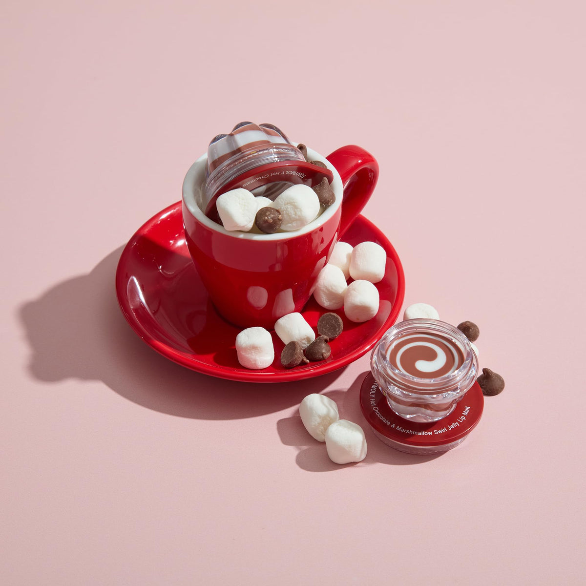 Thistle TONYMOLY Jelly Lip Melt - Korean Lip Oil & Balm, Hot Chocolate Marshmallow
