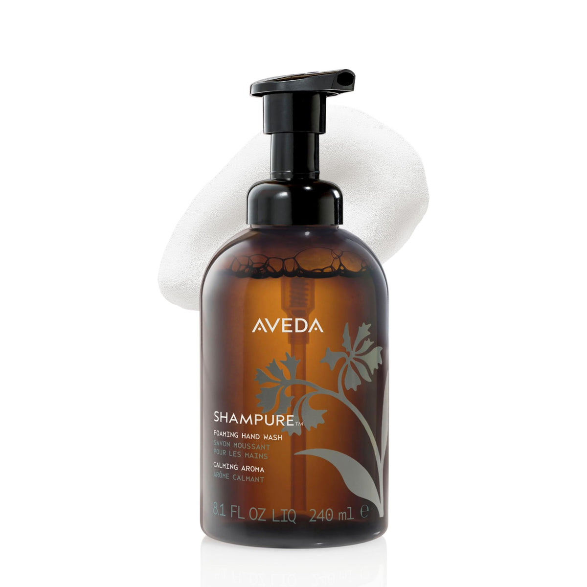White Smoke Aveda Shampure Foaming Hand Wash | Gentle Refillable Foaming Hand Cleanser With Signature Calming Aroma | With Plant Derived Glycerin | 94% Naturally Derived*, 16.9 Fl Oz