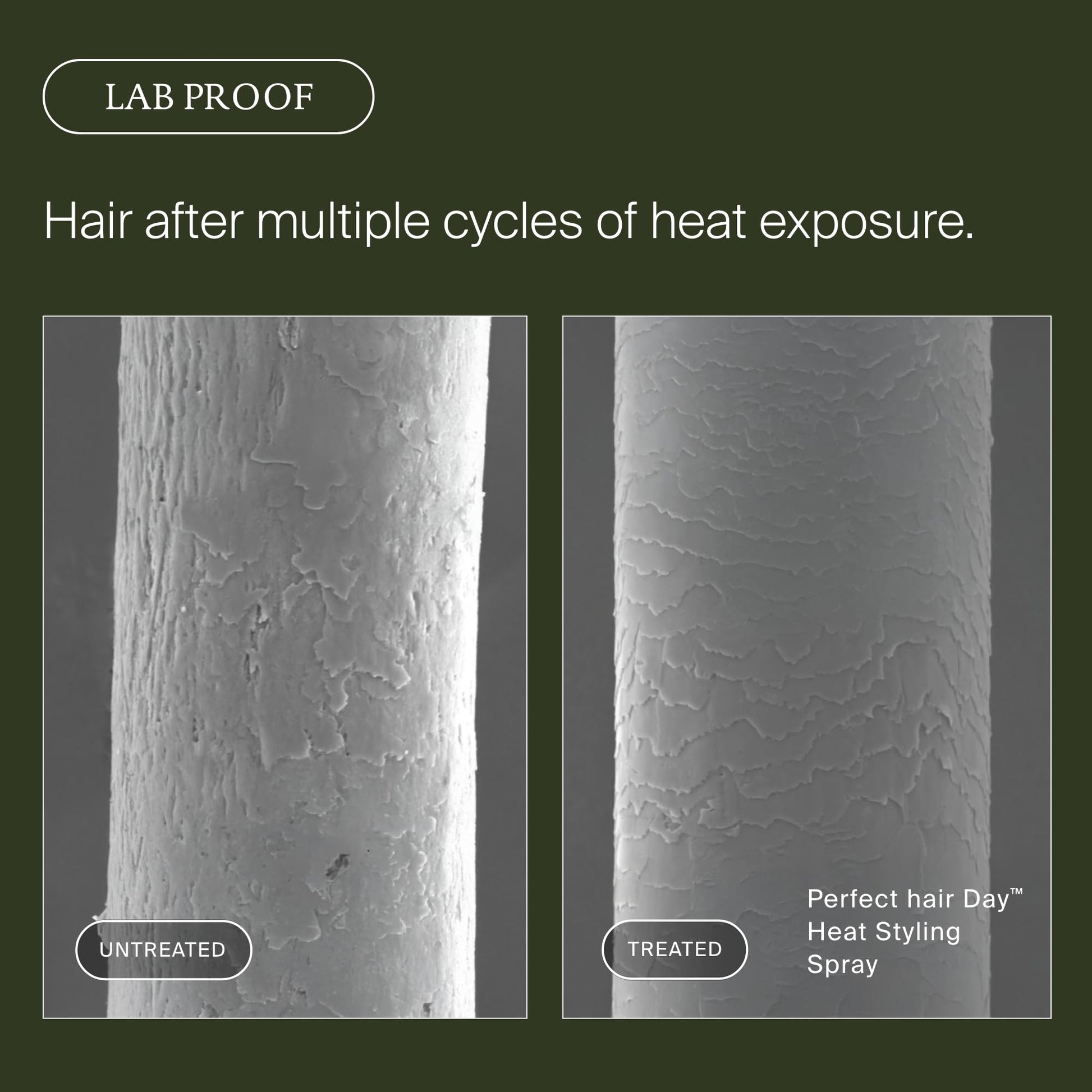 Dim Gray Living proof Perfect Hair Day Heat Styling Spray – Smoothness for 48 Hours, Heat Protection up to 450°F, Ultra-Fine Mist for Damp or Dry Hair, 5.5 oz