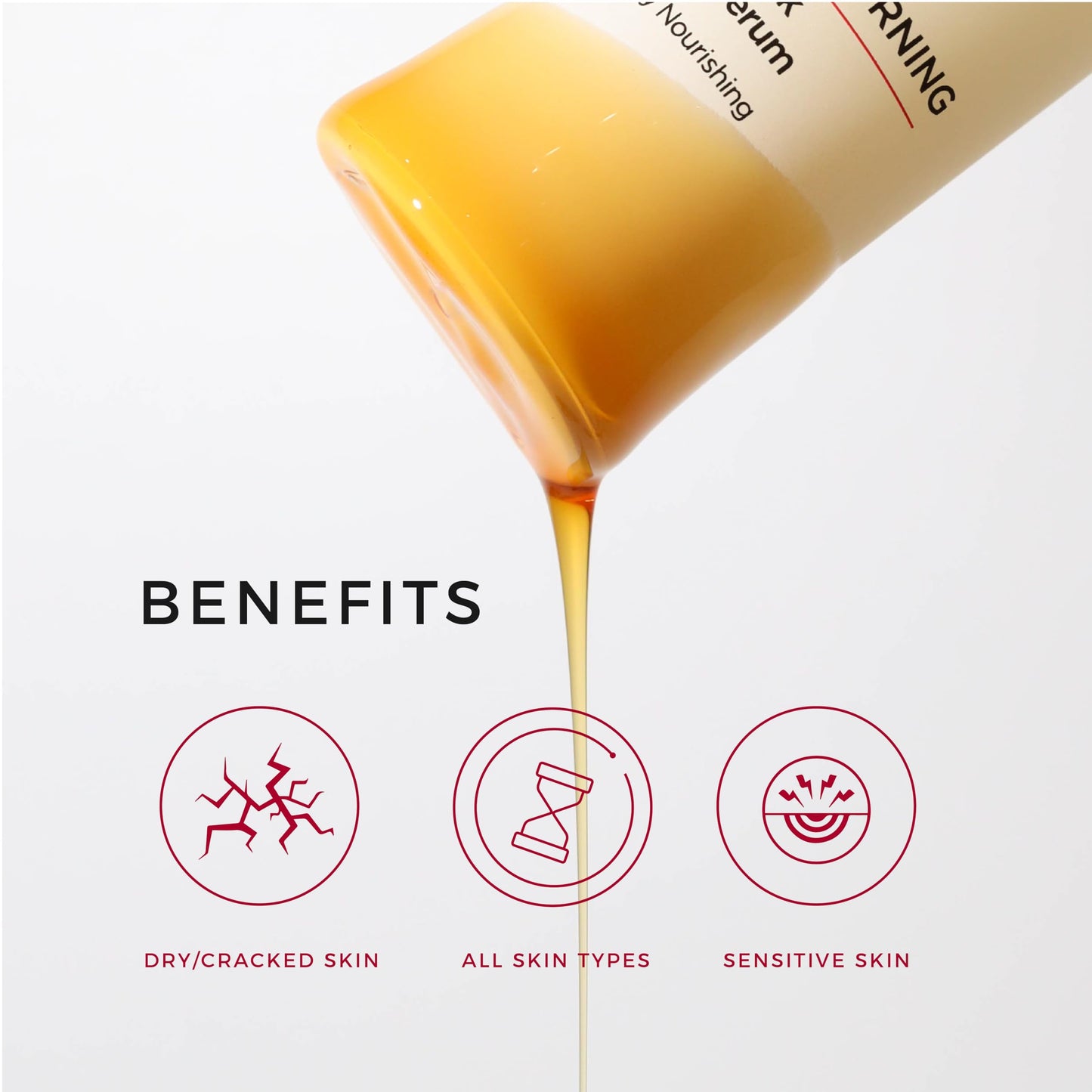 Lavender Hey Honey Good Morning Honey Silk Facial Serum | Anti-Aging Vitamin C & Hyaluronic Acid Serum for Radiant Skin Boosts Glow, Smooths Fine Lines, Strengthens Skin Barrier | 1 oz
