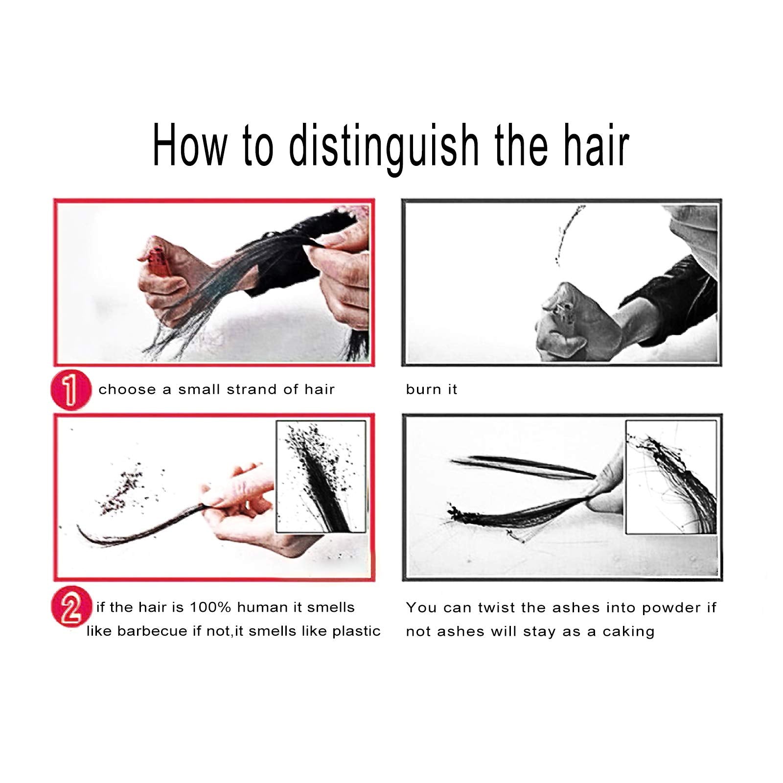 White Smoke JMHAIR Mannequins Head 16" 100% Real Hair For Manual Braiding Styling Practice Hairdresser School Manikin Head Curling Dyeing Hairdresser Cosmetology Doll Head Training Head- Female Black