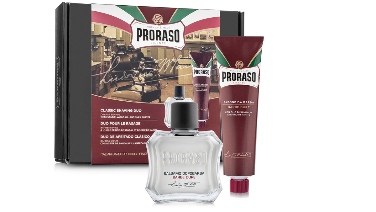 White Smoke Proraso Shaving Kit - Nourishing