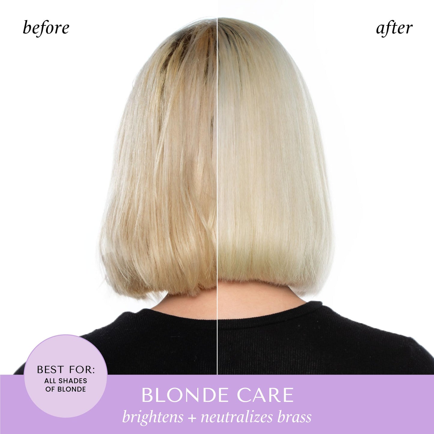 White Smoke HASK BLONDE CARE 5-IN-1 Leave-In Spray Conditioner - vegan formula, cruelty free, color safe, gluten-free, sulfate-free, paraben-free