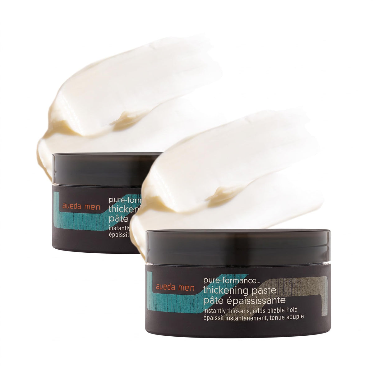 White Smoke AVEDA Men Pure-Formance Thickening Paste | Thickens Hair | Versatile Hold | Natural Finish Hair Styling Paste | With Amla |91% Naturally Derived*, 2.5 Fl Oz