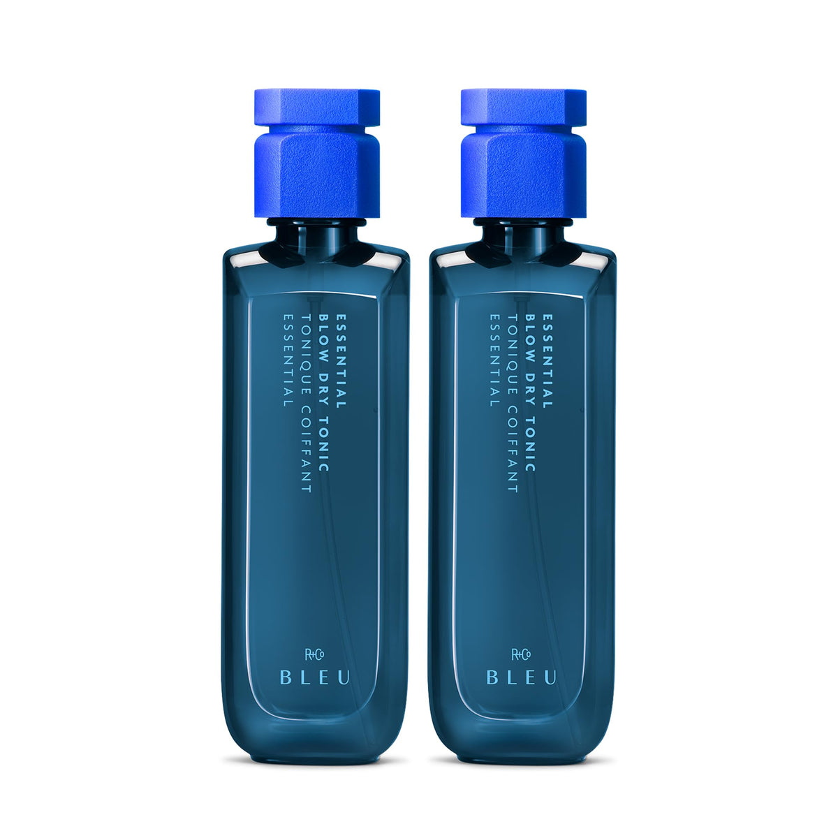 Dark Slate Gray R+Co BLEU Essential Hair Tonic | Light Hold + Memory + Shine | Vegan, Sustainable + Cruelty-Free | 6.8 Oz