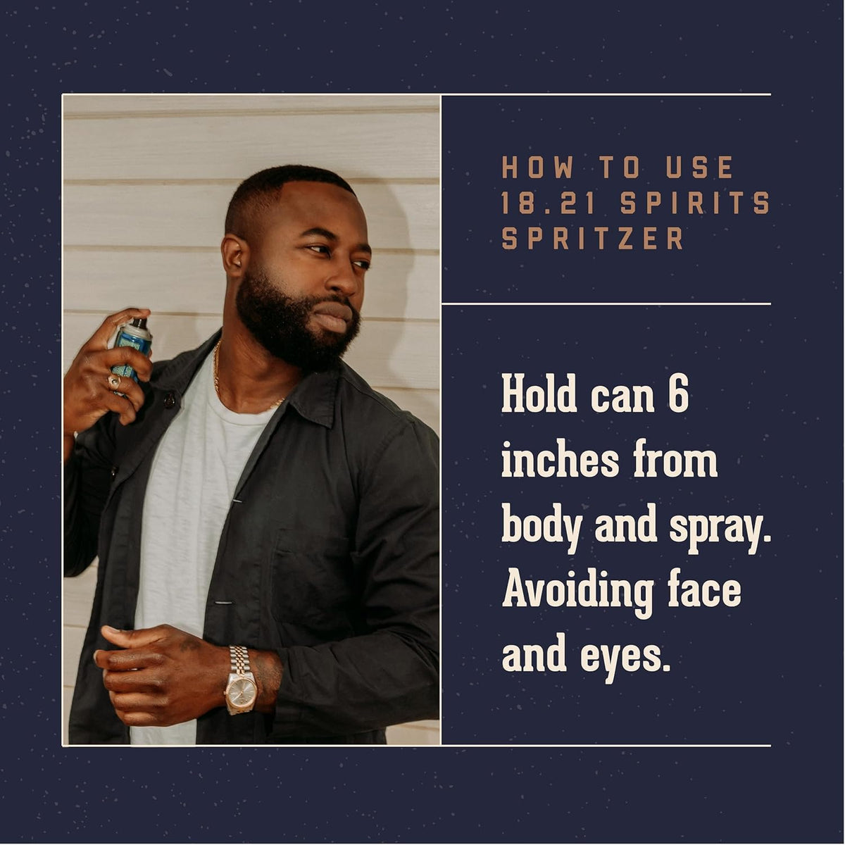 Dark Slate Gray 18.21 Man Made Original 3-in-1 Body Wash and Spirit Spritzer 2-Set Bundle, All Hair & Skin Types for Men, Strengthens and Moisturizes in a Manly Aroma