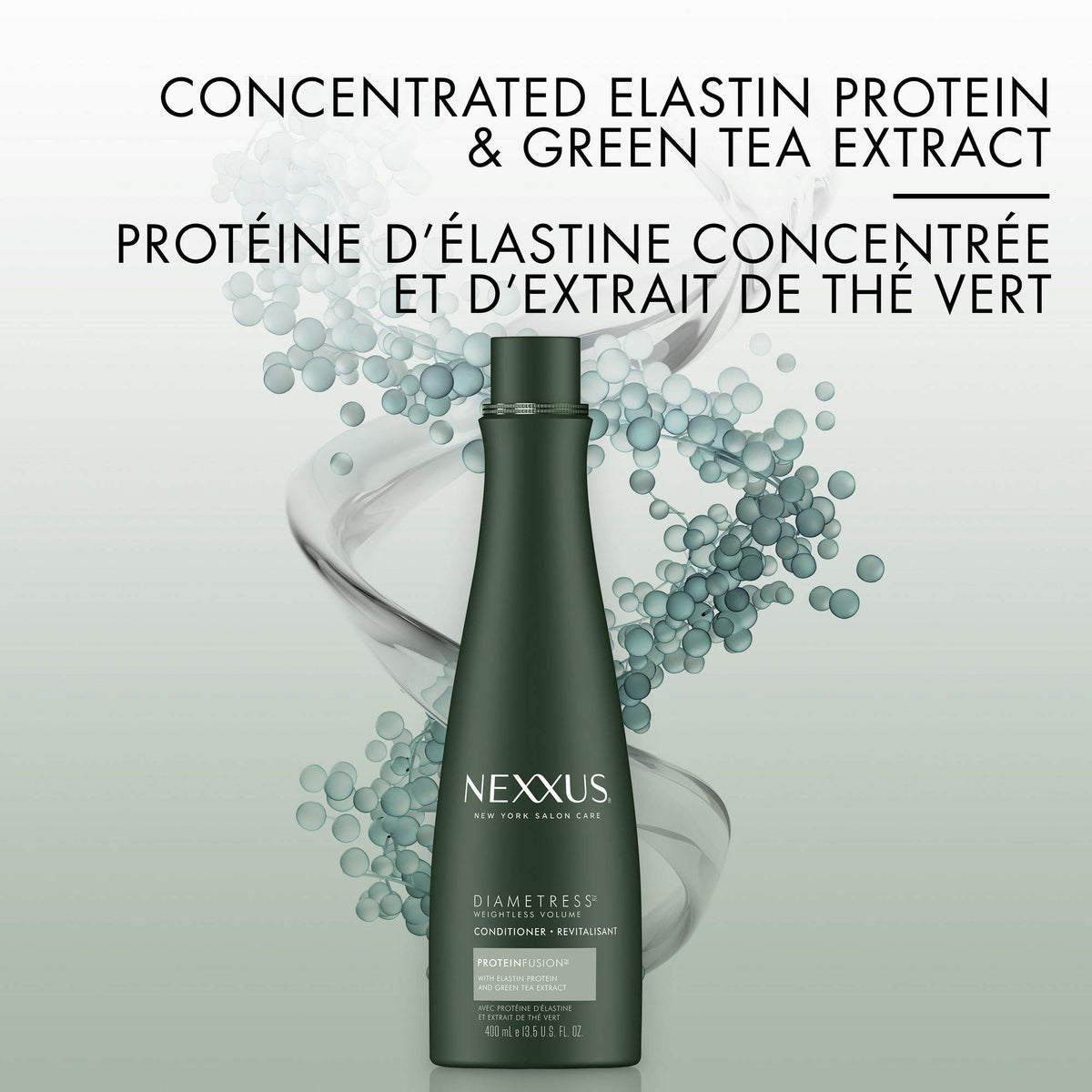 Lavender Nexxus Diametress Conditioner, Weightless Volume, 13.5 fl oz (400 ml)