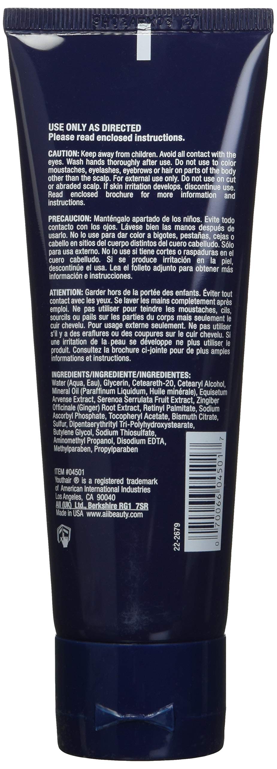 White Smoke Youthair Creme Lead-Free, 3.75 Fl Oz (Pack of 3)