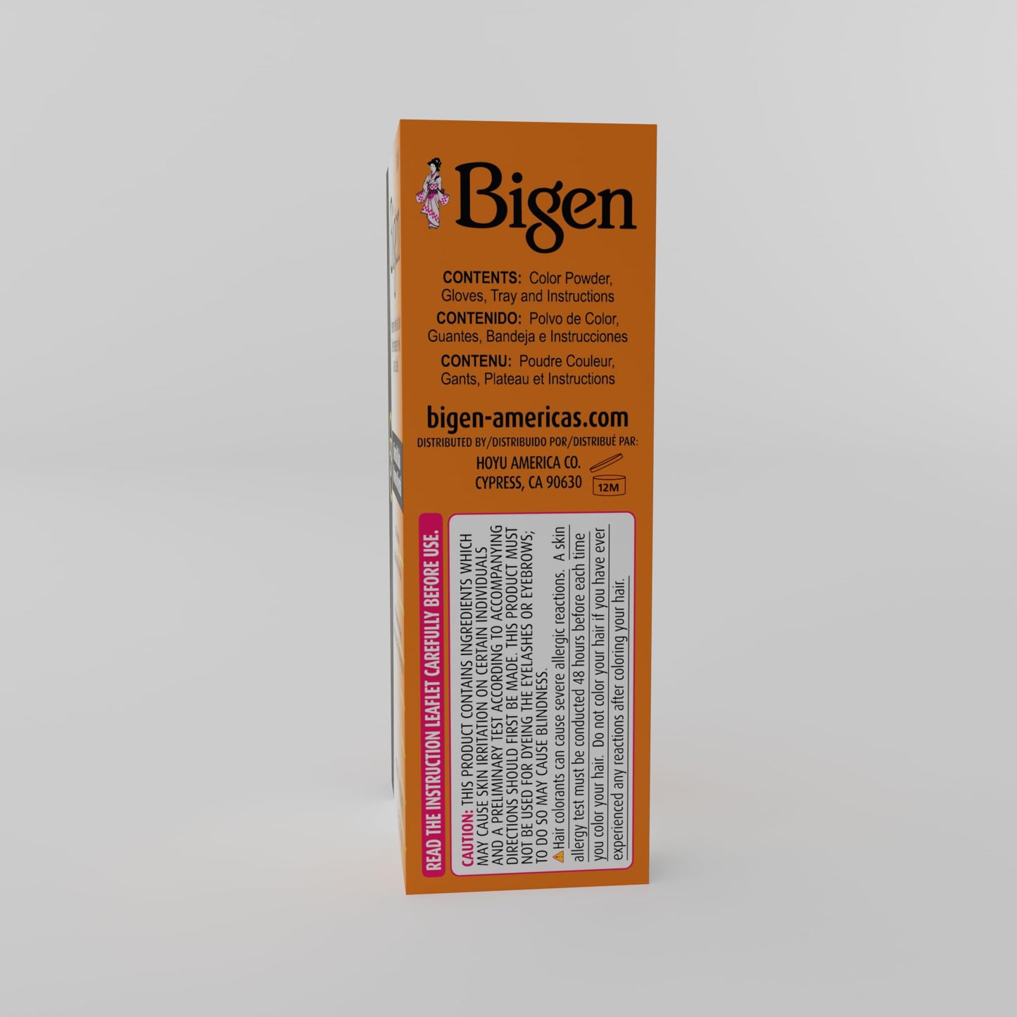Dark Gray #59 Oriental Black Bigen Permanent Powder - 12 Pack