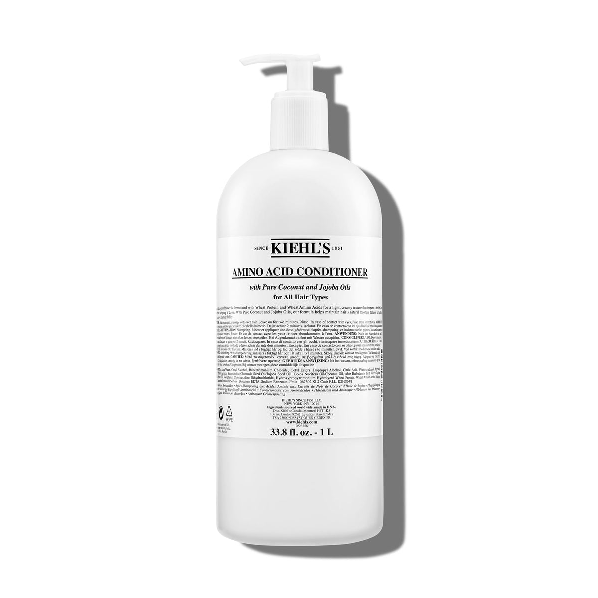 Lavender Kiehl's - Amino Acid Conditioner - 33.8 fl oz / Liter Pump