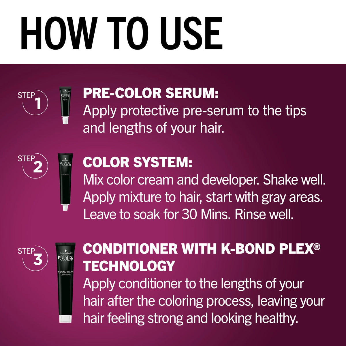 Dark Red Schwarzkopf Keratin Color® 4.6 Intense Cocoa Permanent Hair Dye