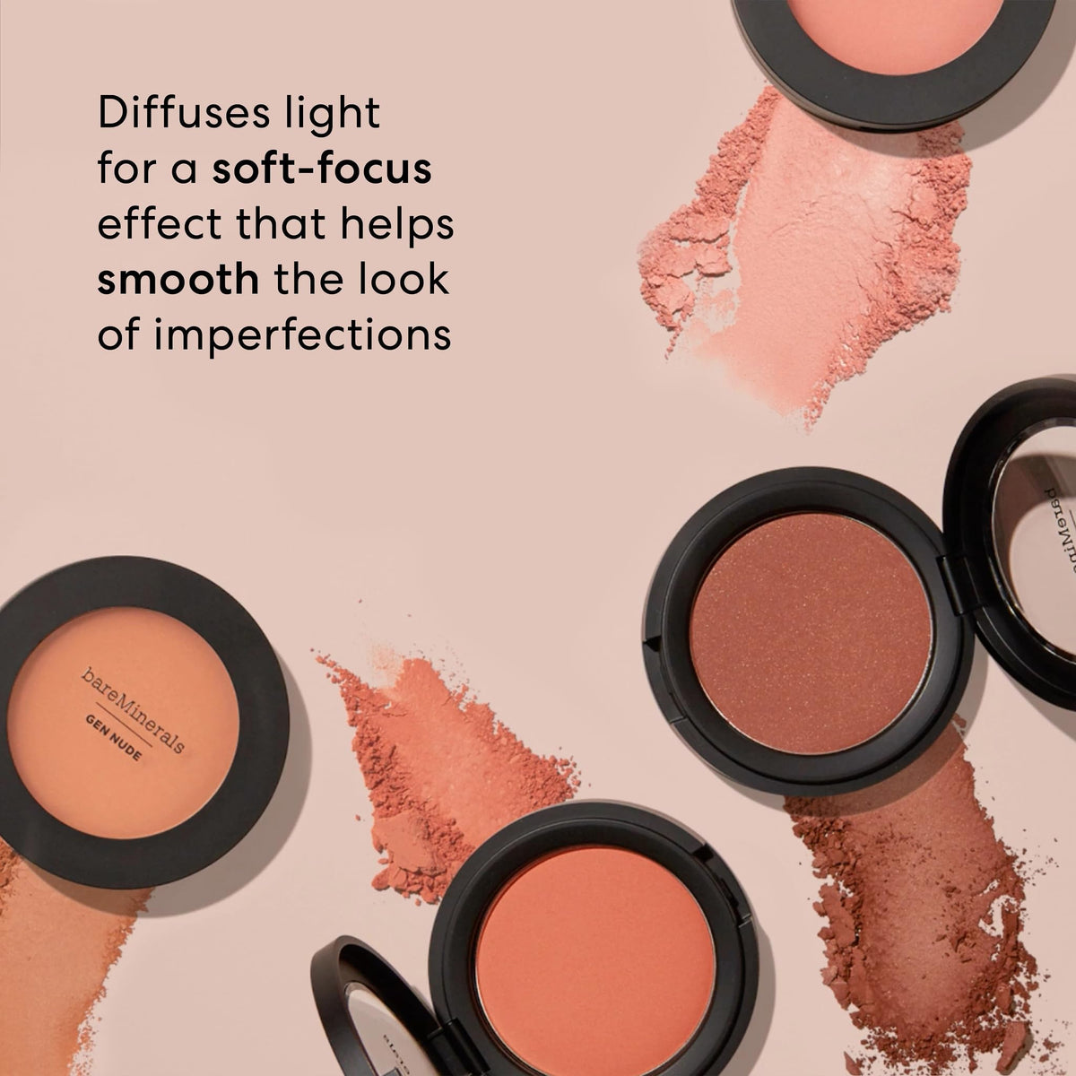 Wheat bareMinerals Gen Nude Powder Blush, Had Me At Merlot, 0.21 oz