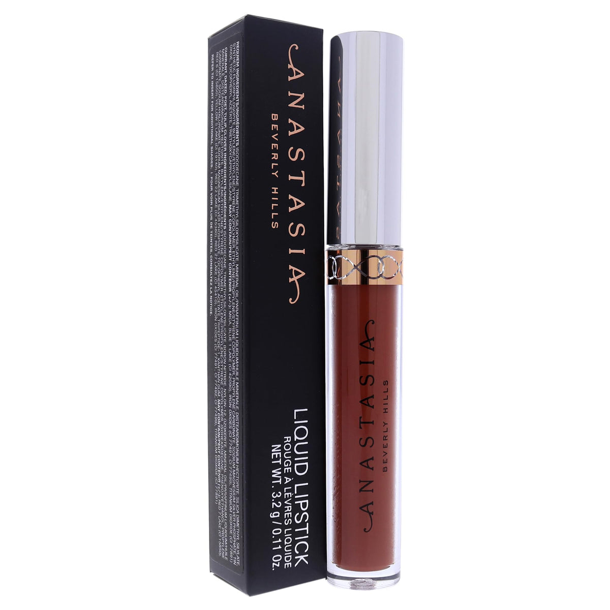 Black Anastasia Beverly Hills - Liquid Lipstick Matte Saturated Longwear Color
