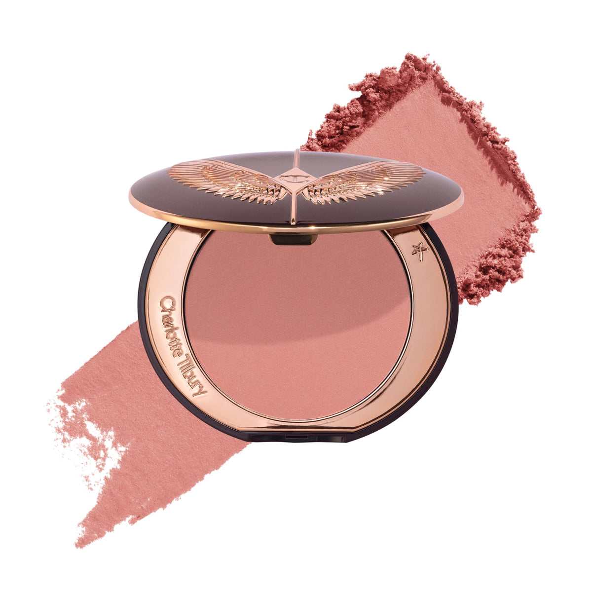 White Smoke Charlotte Tilbury Airbrush Flawless Blush Blur - Powder Color for Cheeks