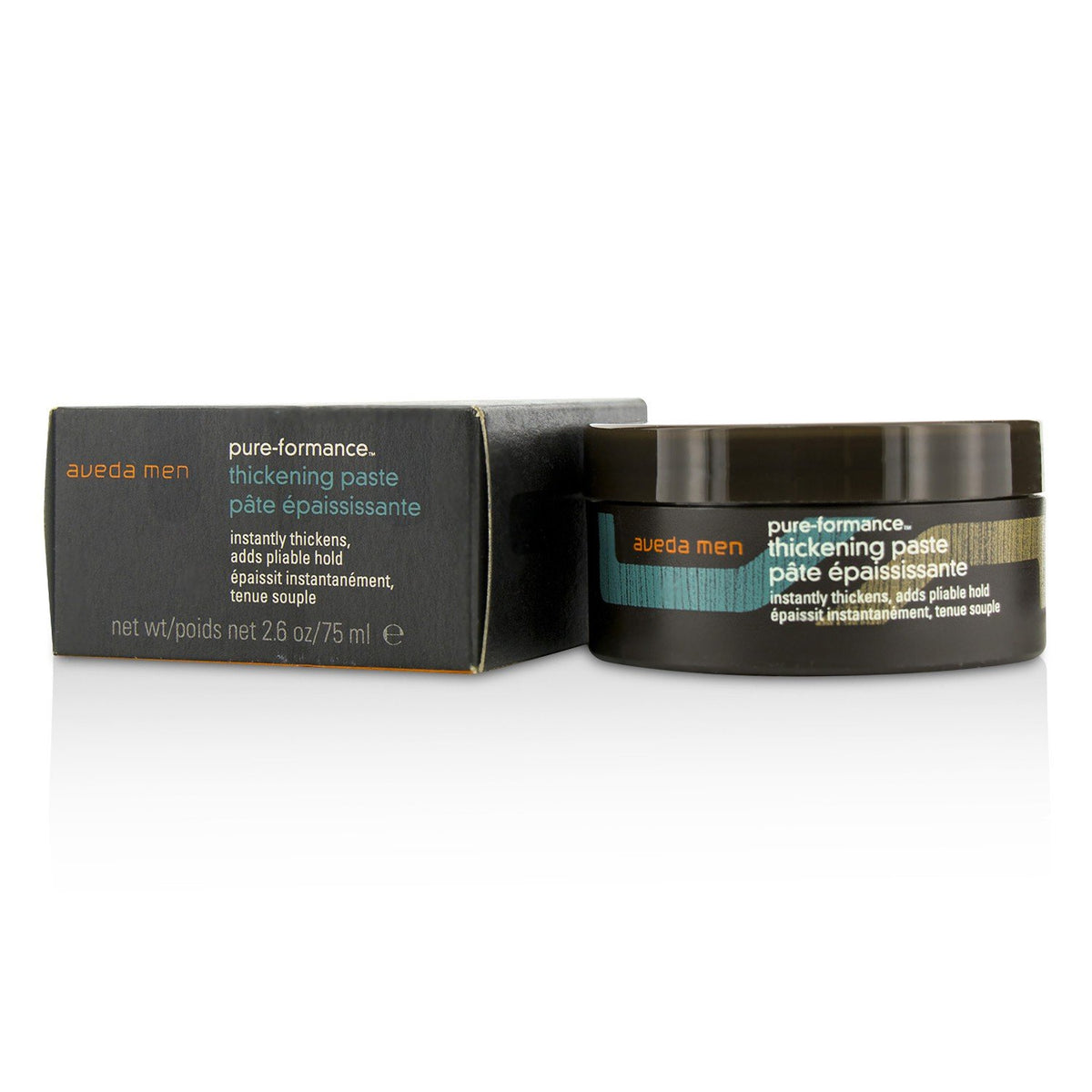 Dark Slate Gray AVEDA Men Pure-Formance Thickening Paste | Thickens Hair | Versatile Hold | Natural Finish Hair Styling Paste | With Amla |91% Naturally Derived*, 2.5 Fl Oz