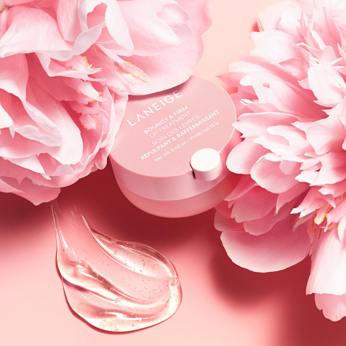 Pink LANEIGE Bouncy & Firm Plumping & Firming Lip Treatment