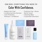 Madison Reed Radiant Hair Color Kit - 3NNA Cool Black-Brown with Ash Undertones (Positano Black), Dimensional Gray Hair Blending Permanent Hair Dye, PPD-Free & Ammonia-Free, 1 Pack