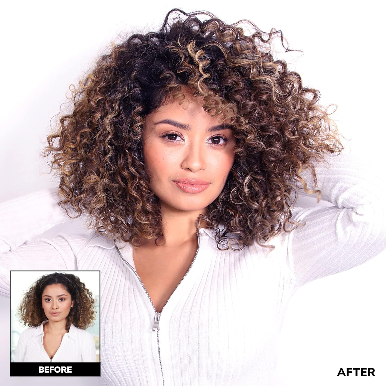 White Smoke COLOR WOW Dream Coat for Curly Hair, 2.5 fl oz – Frizz-Free Curls Made Easy, Moisture-Boosting Spray, Curl-Enhancing Formula