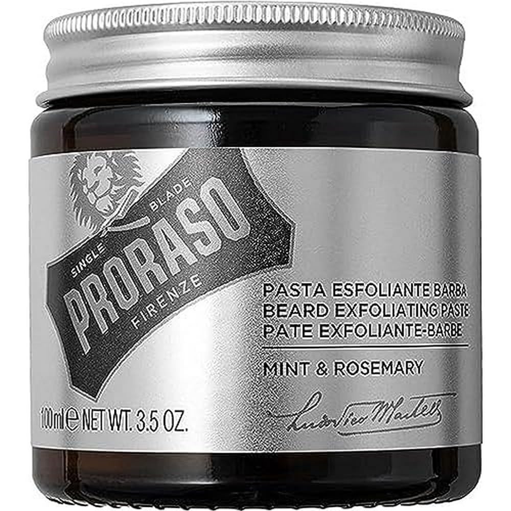 Dark Gray Proraso Exfoliating Beard Paste
