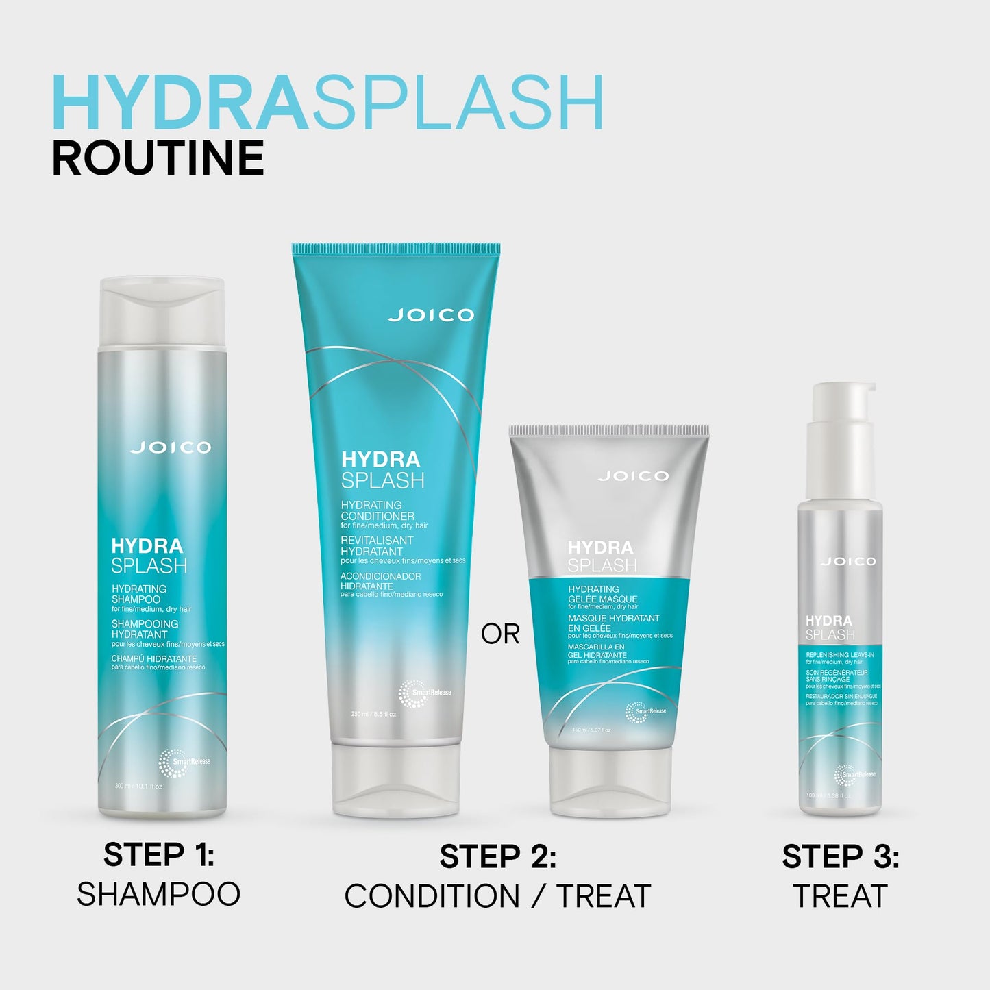 Lavender HydraSplash Hydrating Shampoo | For Fine, Medium, Dry Hair | Replenish Moisture | Add Hydration & Softness | With Sea Kelp & Coconut Water | 10.1 Fl Oz
