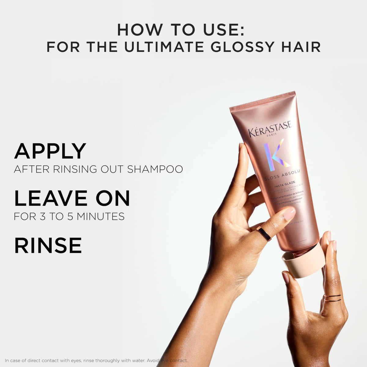 Lavender Kerastase Gloss Absolu Conditioner – For Glossy Hair