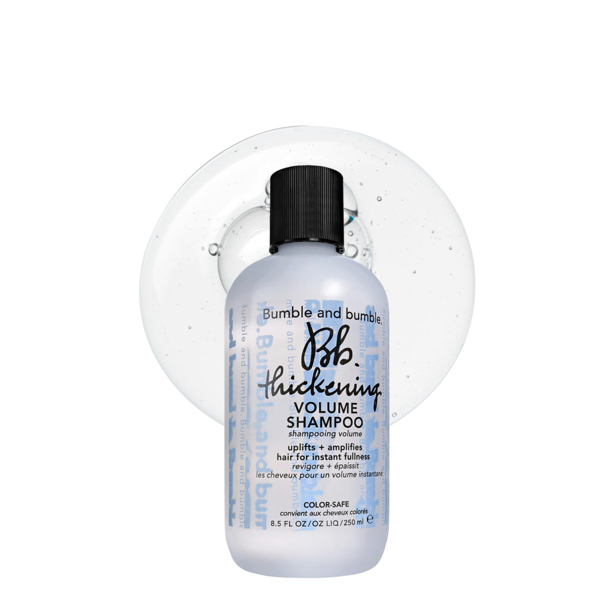 White Smoke Bumble and bumble. Thickening Travel-Size Volumizing Hair Set for Fine Hair | Shampoo, Conditioner + Dry Texture Spray | 3-Piece Set | Travel Size