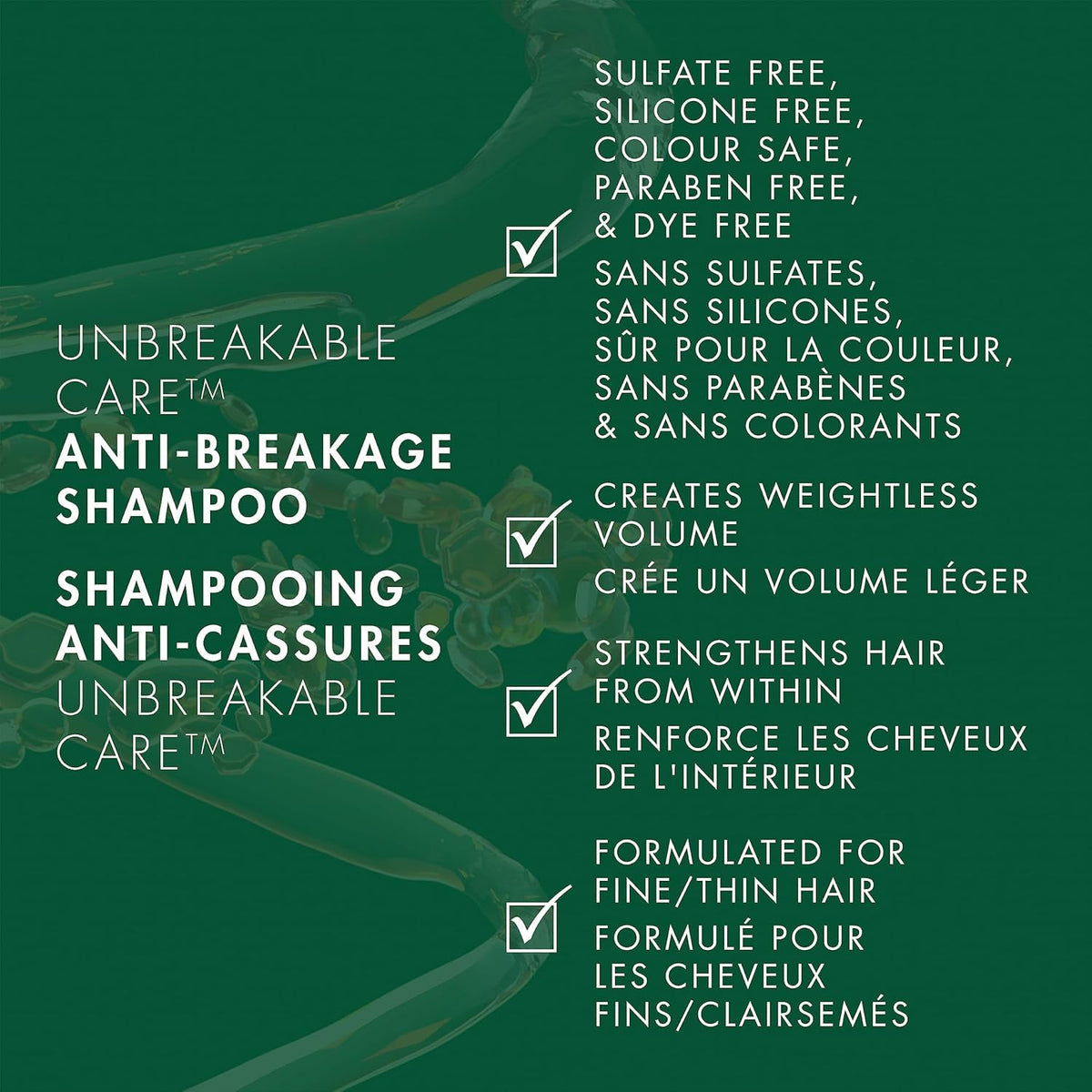 Dark Slate Gray Nexxus Unbreakable Care Thickening Conditioner with Keratin, Collagen, Biotin for Fine and Thin Hair 13.5 oz (Pack of 2)