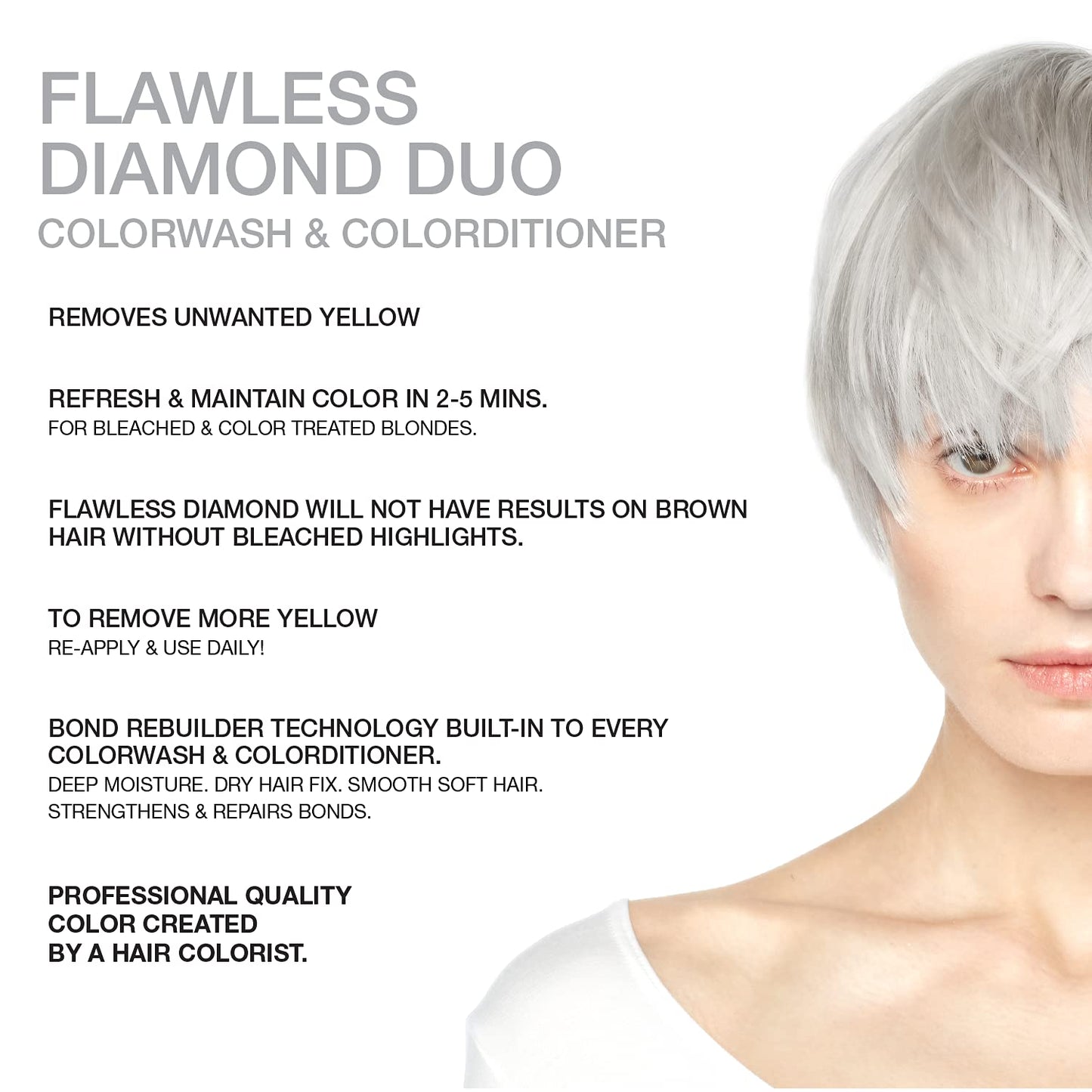 White Smoke Flawless Diamond Duo