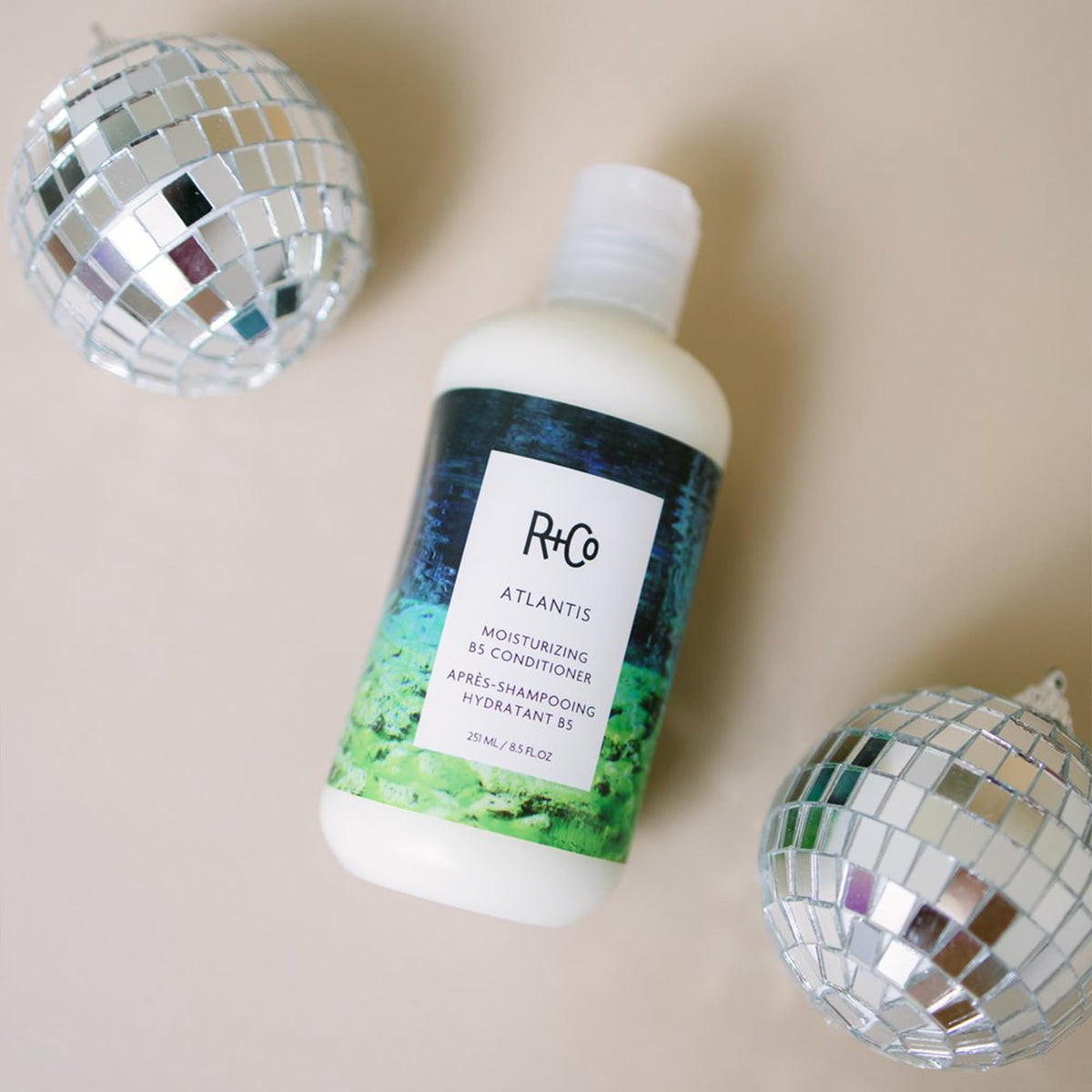 Light Gray R+Co ATLANTIS Moisturizing B5 Conditioner, 33.8 Fl Oz