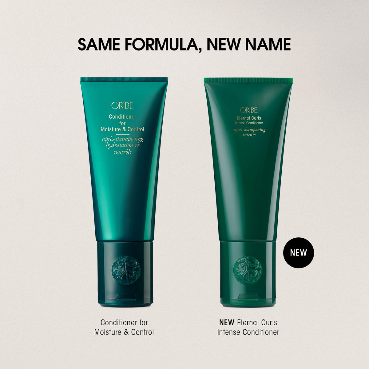 Light Gray Oribe Eternal Curls Conditioner - Detangles, Smooths Curls & Frizz - 6.8oz