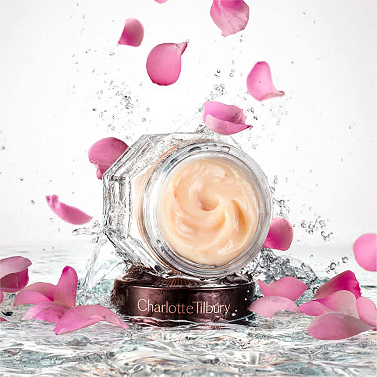 White Smoke Charlotte Tilbury Magic Night Cream - Firming & Plumping Face Moisturizer