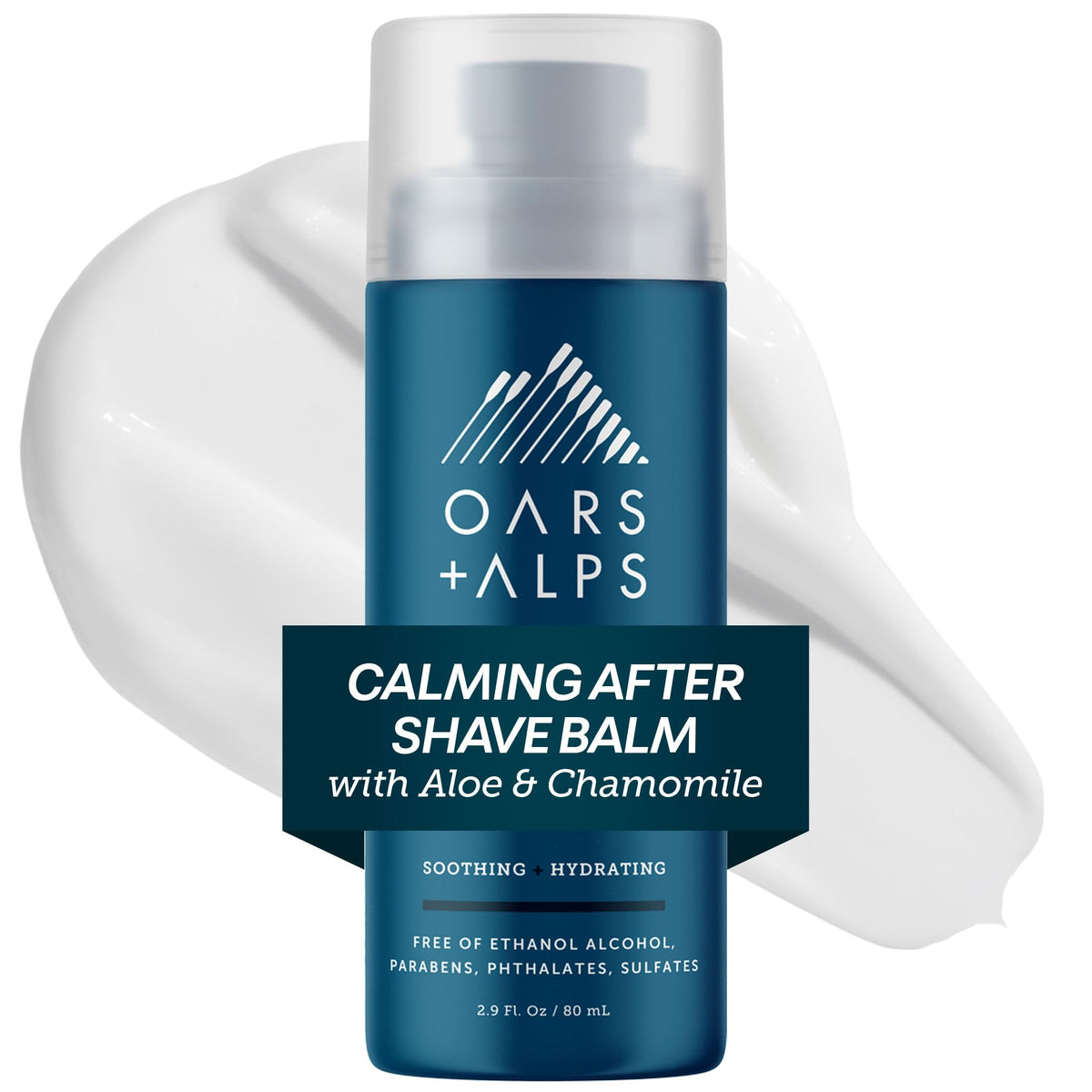 White Smoke Oars + Alps Calming After Shave Balm and Lotion for Men, 1pk, 2.9 Fl Oz