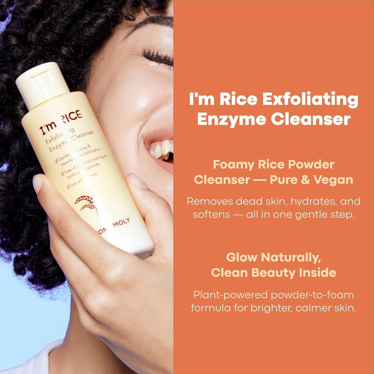 Coral TONYMOLY I’m Rice Makeup Melting Cleansing Oil and the I’m Rice Daily Foaming Cleanser Bundle