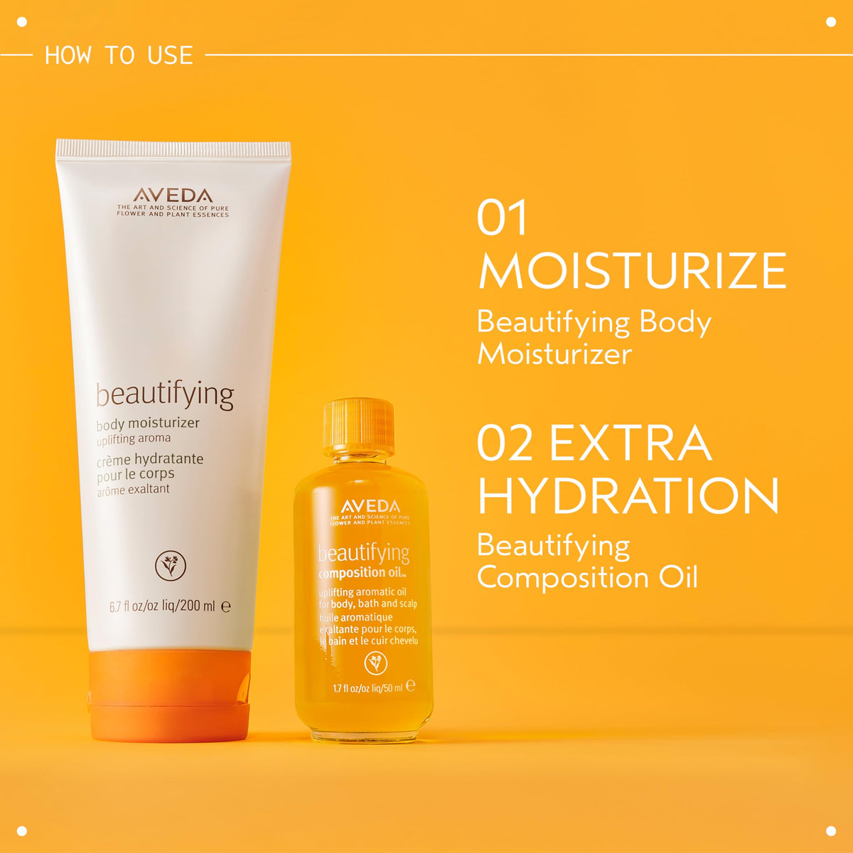 Goldenrod Aveda Beautifying Body Lotion | Rich Body Creme with Certified Organic Shea Butter | Uplifting Aroma of Rosemary, Certified Organic Lavender & Bergamot, 6.7 Fl Oz