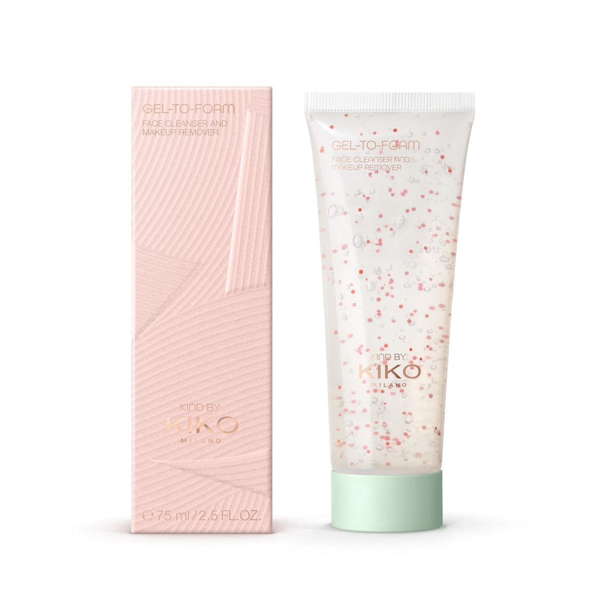 White Smoke Kiko Milano Kind by KIKO Gel-to-Foam Face Cleanser And Makeup Remover